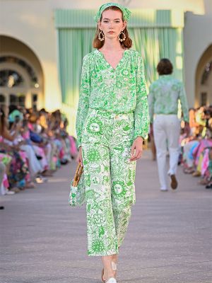 model in activewear attire