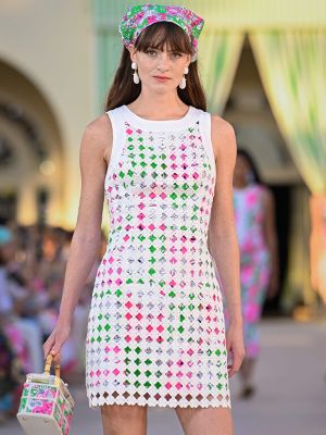 model in activewear attire